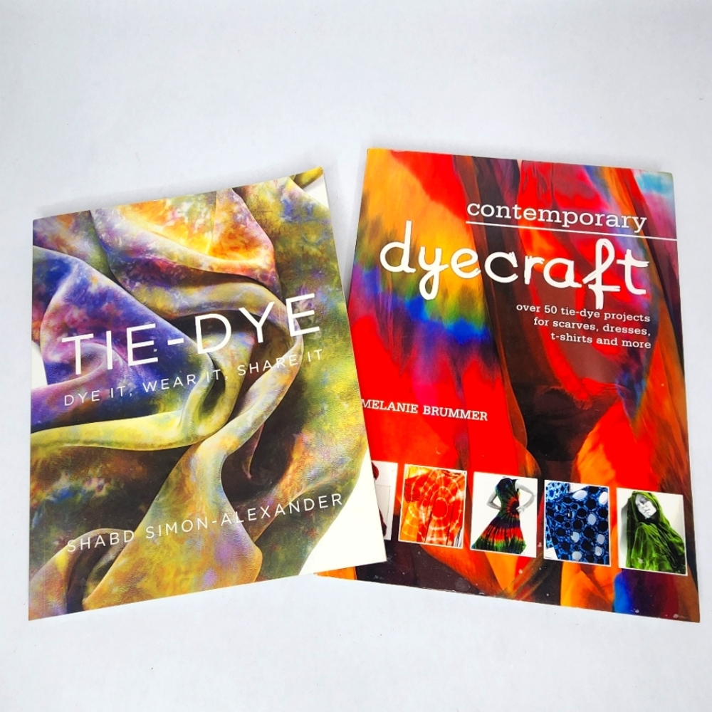 Contemporary Tie-Dye Craft Art Book Set